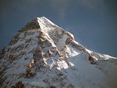 
Sunrise On K2 Summit From Concordia
